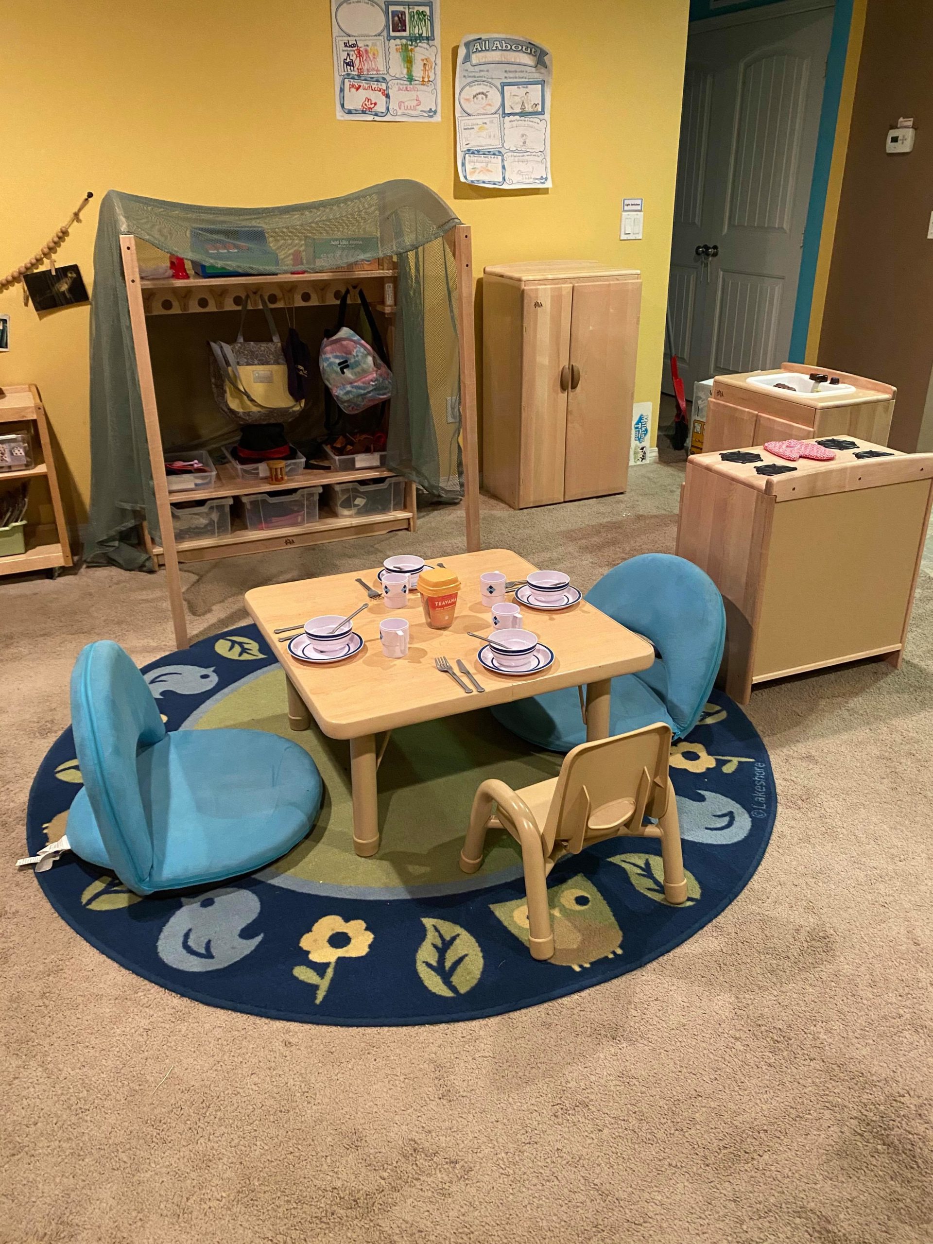 Dramatic Play Image of Susys Family Childcare play area for kids